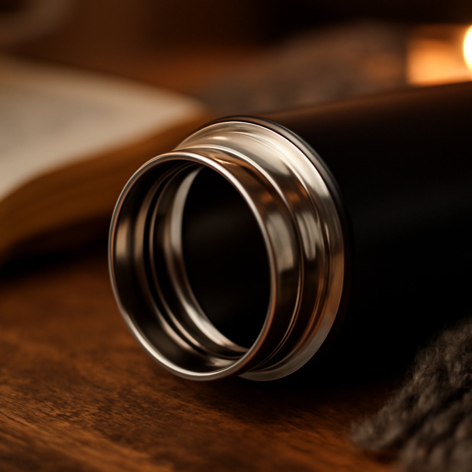 Black Vacuum Insulated Water Bottle (1 Pc  500ml) Black Vacuum Insulated Water Bottle (1 Pc  500ml)